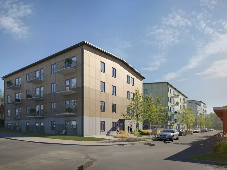 Lindbäcks bygger energismarta hus åt Nynäshamnsbostäder