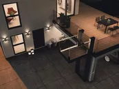 Remdriven plattformshiss för utomhusbruk