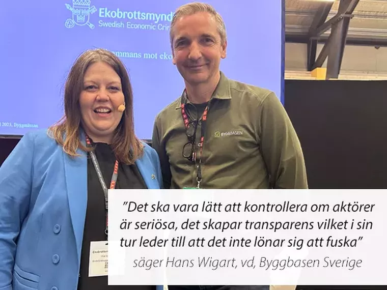 Populärt föredrag på Byggmässan om arbetslivskriminalitet