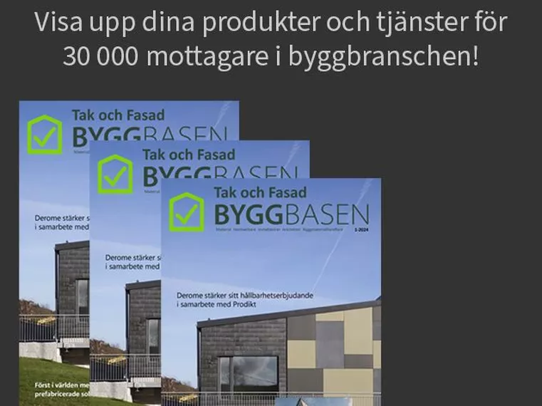 Byggbasens webbinarium - förhandsvisning av Tak och Fasad