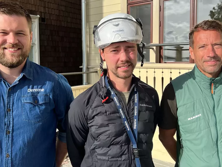 Paneler och snickerier till unikt byggprojekt på Marstrand