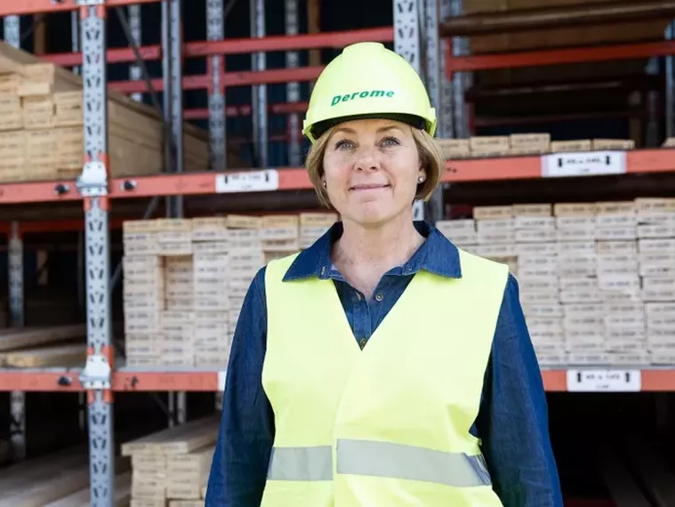 Linda Andersson ny vd på Derome Timber