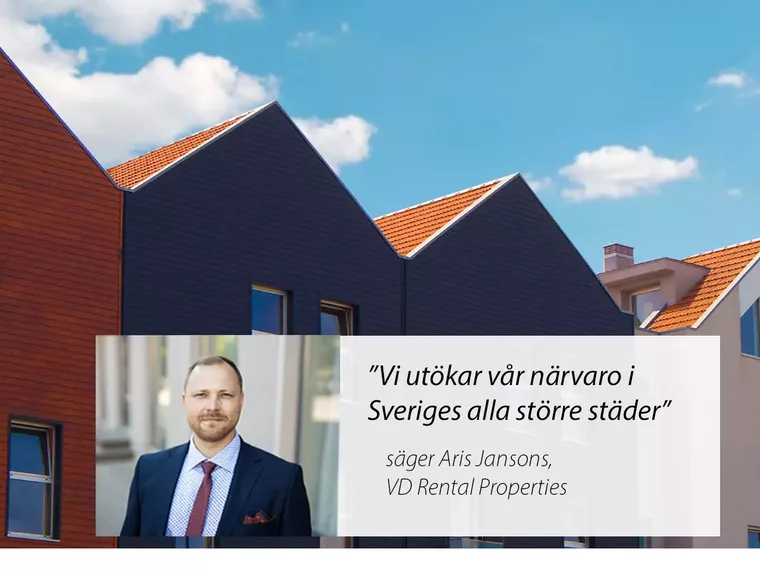 "Vi utökar vår närvaro i Sveriges alla större städer"
