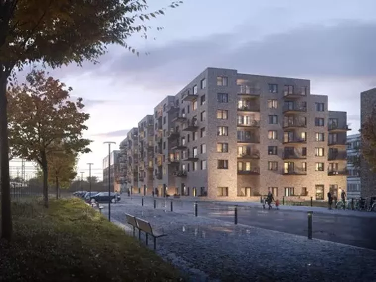 Ramirent är med och bygger Pilevall i centrala Kävlinge