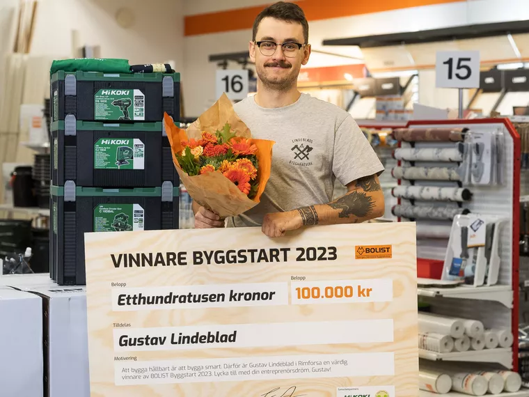 BOLIST Byggstart har utsett årets vinnare