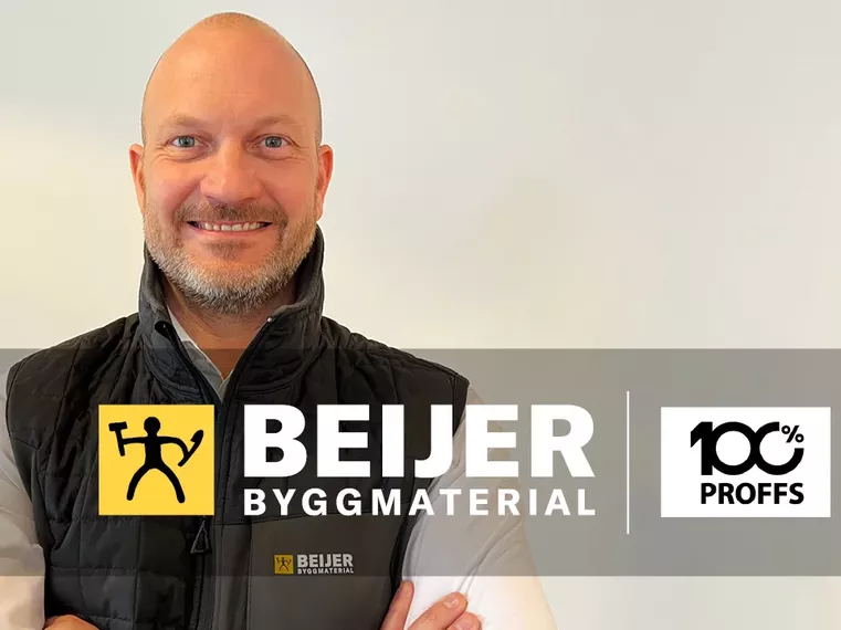 100% Proffs – nu fullt ut en del av Beijer Byggmaterial