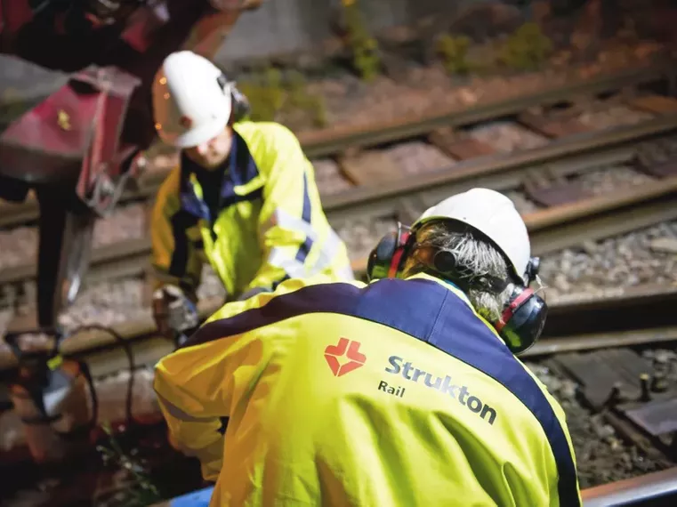 Jättekontrakt för Strukton Rail