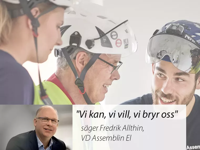 Assemblin: "Vi kan, vi vill, vi bryr oss"